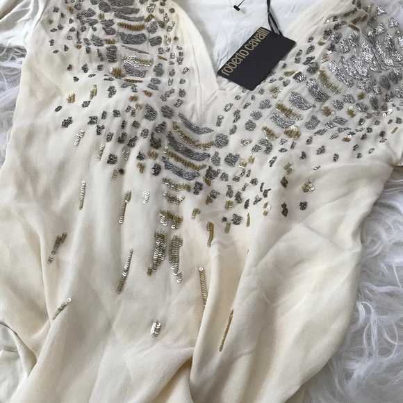 ROBERTO CAVALLI Sequin Embellished Tunic